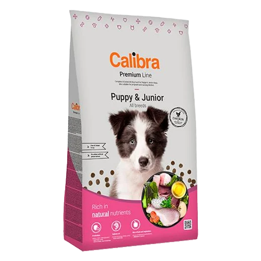 Calibra Premium Line Dog Puppy & Junior NEW 3 kg