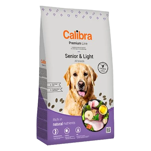 Calibra Premium Line Dog Senior & Light NEW 3 kg