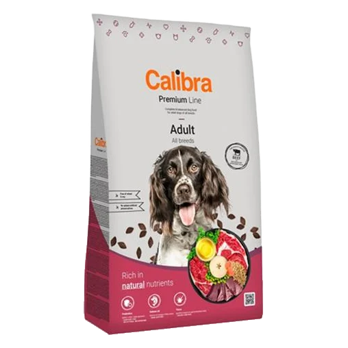 Calibra Premium Line Dog Adult Beef NEW 12 kg