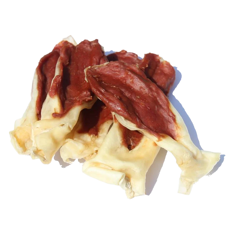 Pamlsok Salač Uši králičie plnené kačkou 250 g