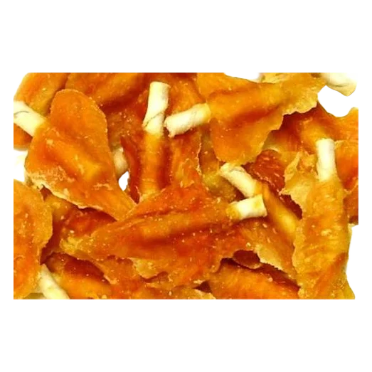 Pamlsok Salač Plátok kurací s kalciovou tyčkou 6 cm 250 g