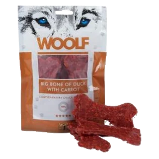 Pamlsok Woolf Dog Duck Bone Big & Carrot 100 g