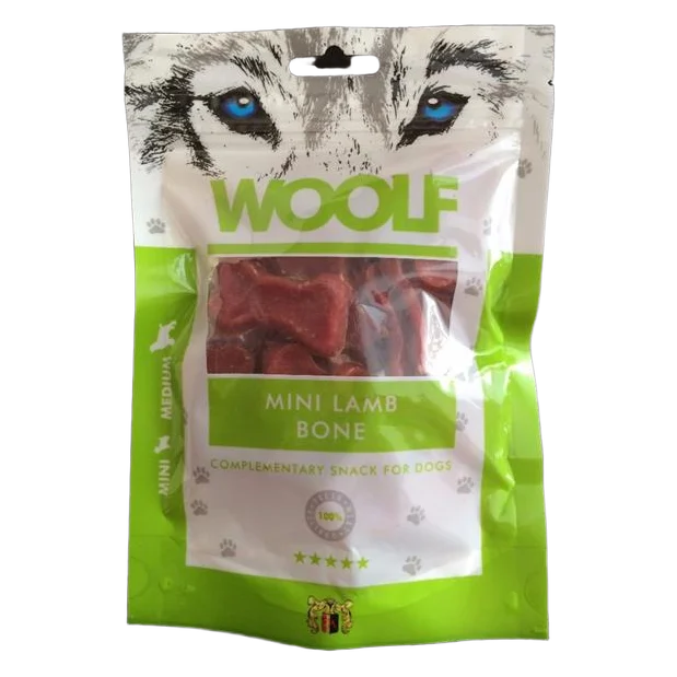 Pamlsok Woolf Dog Lamb Mini Bone 100 g