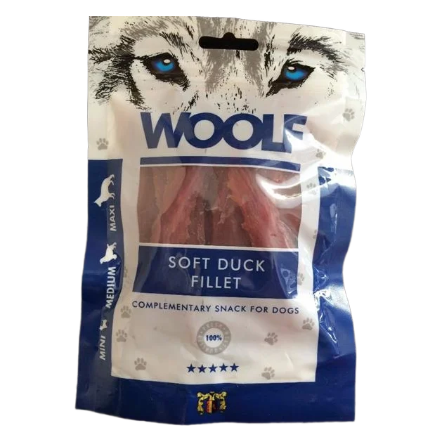 Pamlsok Woolf Dog Duck Jerky Soft Fillet 100 g