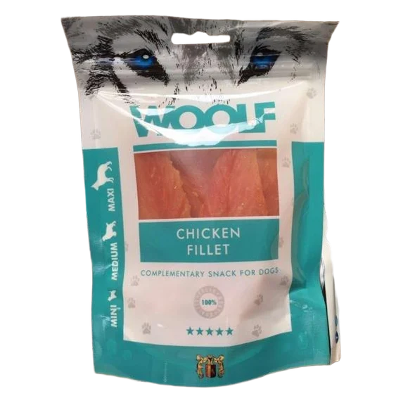 Pamlsok Woolf Dog Chicken Fillet 100 g