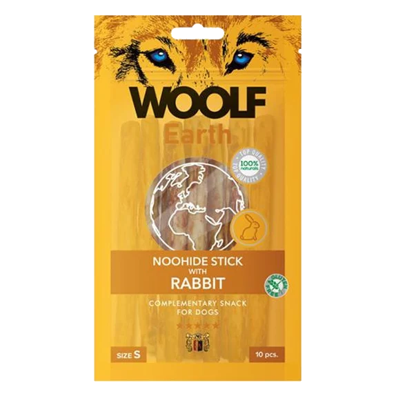 Pamlsok Woolf Dog Earth NOOHIDE S Rabbit 90 g