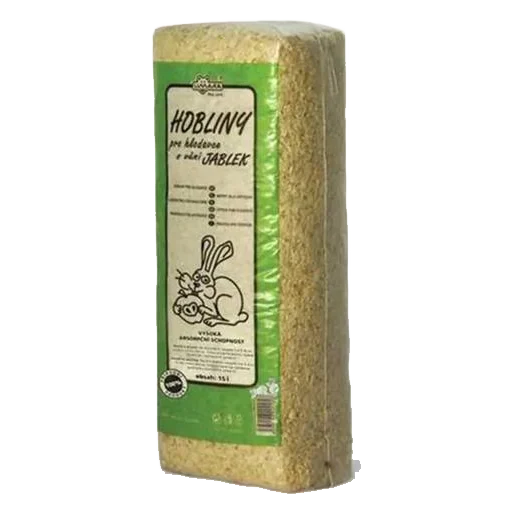 Podstielka LIMARA pre hlodavce, hobliny jablko 15 l (0,50 kg)