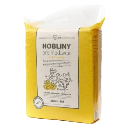Podstielka LIMARA pre hlodavce, hobliny citrus 60 l (3,2 kg)