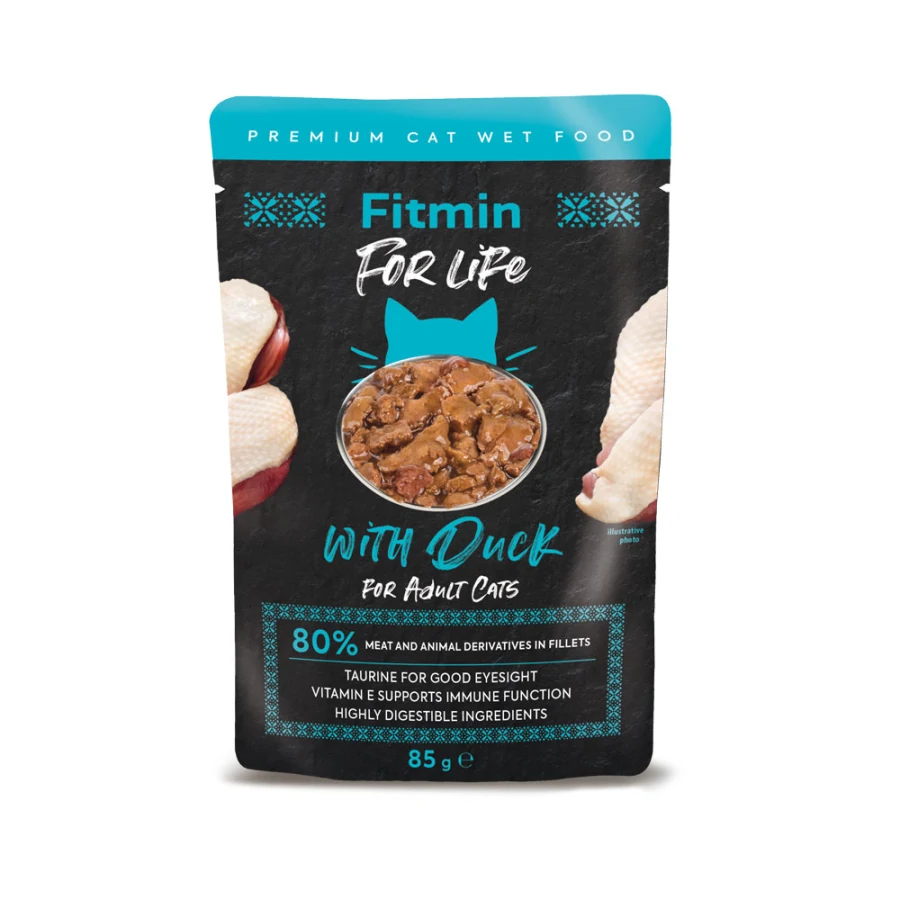 Fitmin for Life Cat Adult kapsička kačka 85g