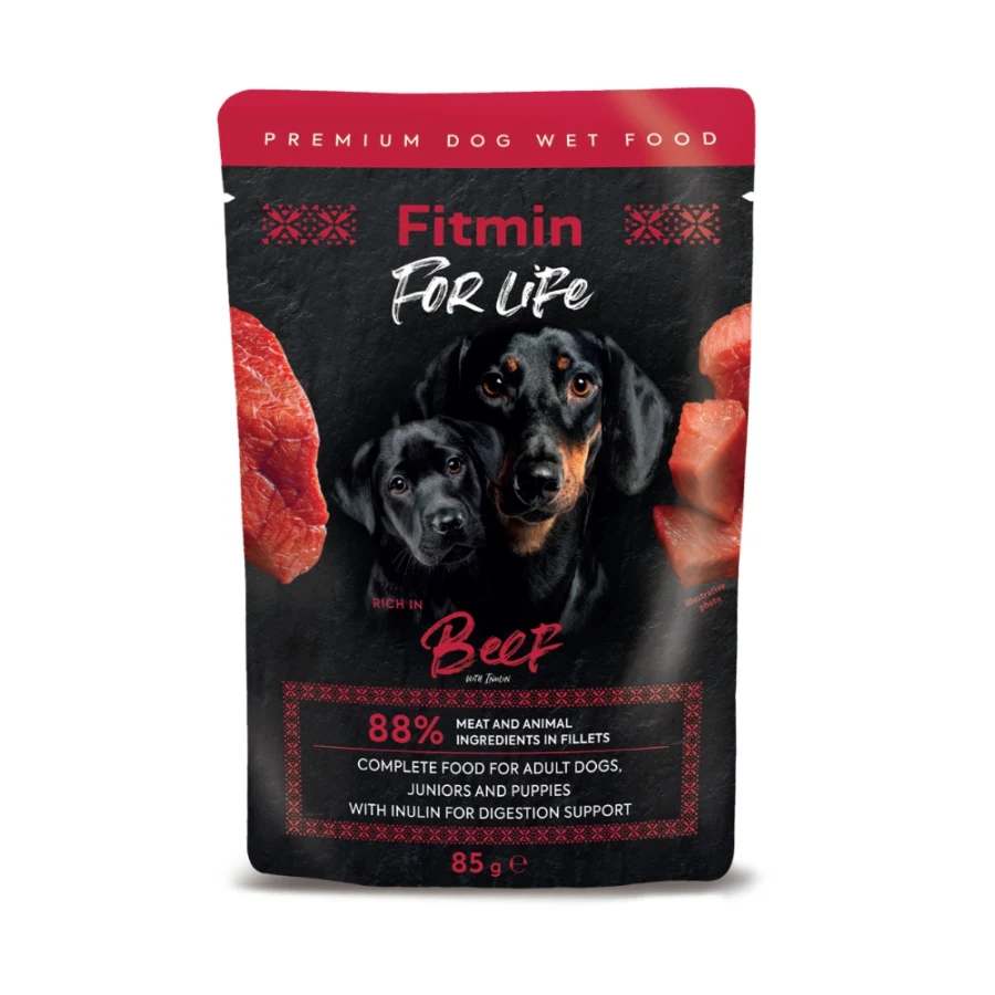 Fitmin for Life kapsička hovädzie s inulínom 85g