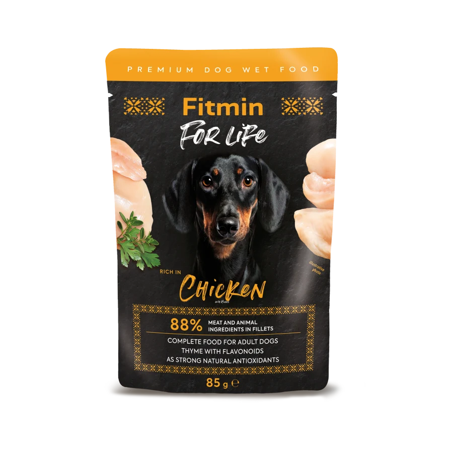 Fitmin for Life kapsička kura s bylinkami 85g