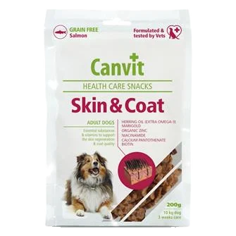 Pamlsok Canvit Health Care dog Skin & Coat Snack 200 g