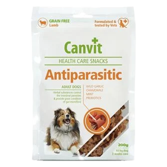 Pamlsok Canvit Health Care dog Antiparasitic Snack 200 g