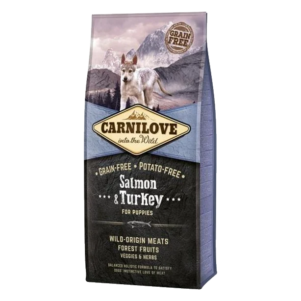Carnilove dog Grain Free Puppy Salmon & Turkey 12 kg