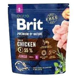 Brit Premium by Nature dog Junior S 1 kg