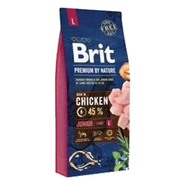 Brit Premium by Nature dog Junior L 15 kg
