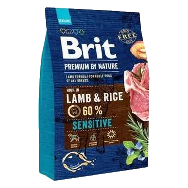 Brit Premium by Nature dog Sensitive Lamb 3 kg
