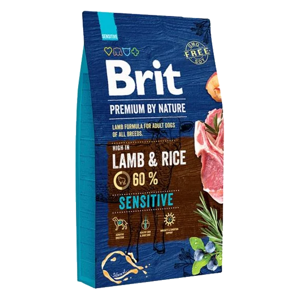 Brit Premium by Nature dog Sensitive Lamb 8 kg
