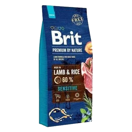 Brit Premium by Nature dog Sensitive Lamb 15 kg