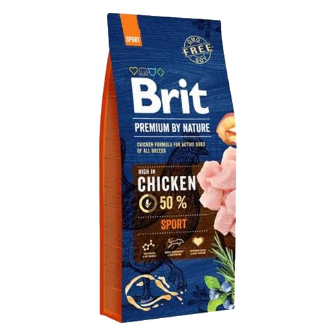 Brit Premium by Nature dog Sport 15 kg