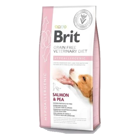 Brit Veterinary Diets GF dog Hypoallergenic 12 kg