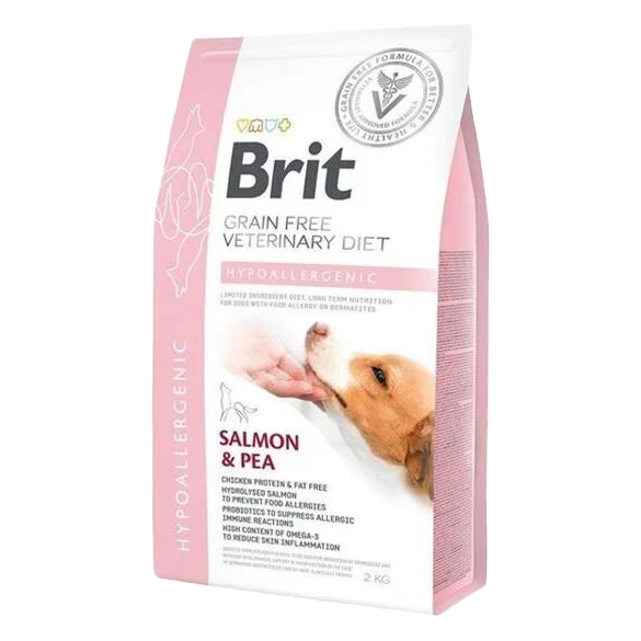 Brit Veterinary Diets GF dog Hypoallergenic 2 kg