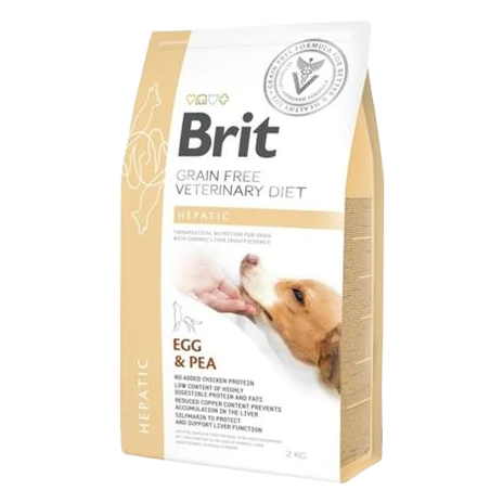 Brit Veterinary Diets GF dog Hepatic 2 kg