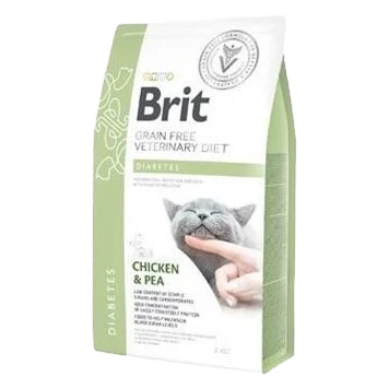 Brit Veterinary Diets GF cat Diabetes 2 kg