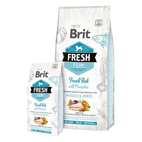 BRIT Fresh Adult Large ryba s tekvicou 2,5 kg