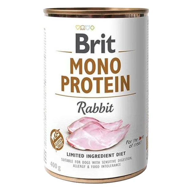 Brit Mono Protein Rabbit 400 g konzerva
