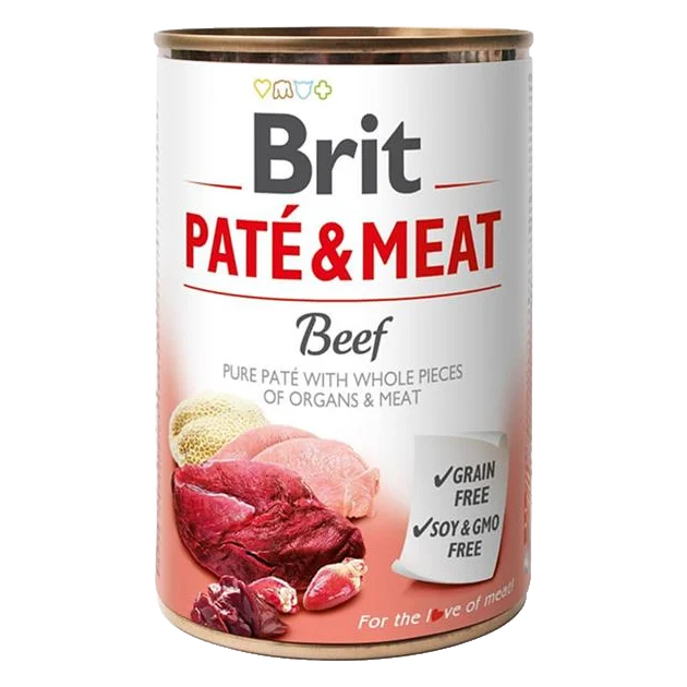 Brit Paté & Meat Beef 400 g konzerva