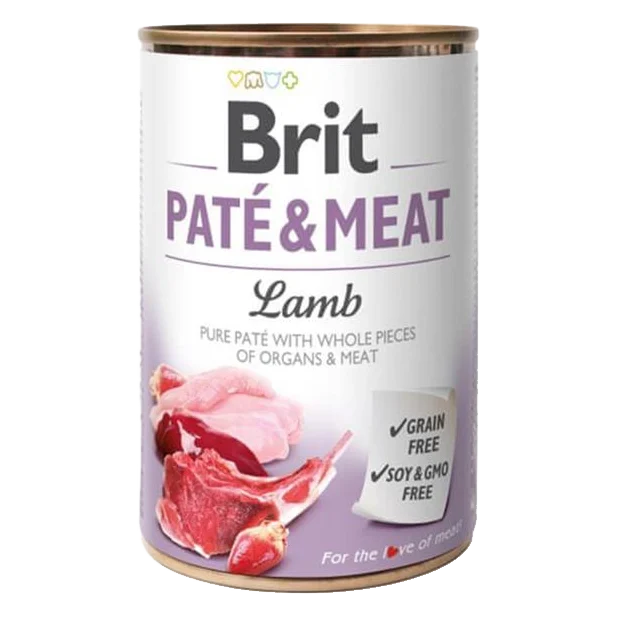 Brit Paté & Meat Lamb 400 g konzerva