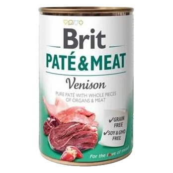 Brit Paté & Meat Venison 400 g konzerva