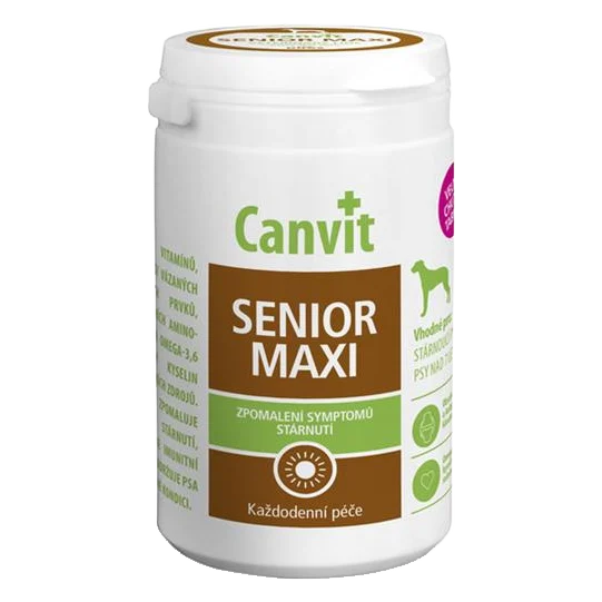 Canvit Senior Maxi pre psy 115 tbl. 230 g