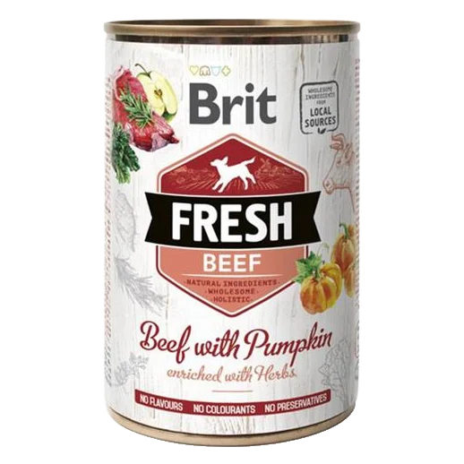 BRIT Fresh Beef with Pumpkin 6 x 400 g konzerva