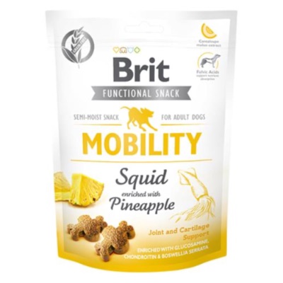 Pamlsok Brit Care Dog Functional Snack Mobility Squid 150 g