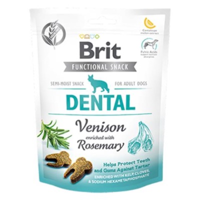Pamlsok Brit Care Dog Functional Snack Dental Venison 150 g