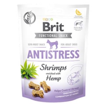 Pamlsok Brit Care Dog Functional Snack Antistress Shrimps 150 g
