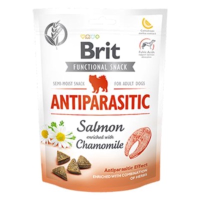 Pamlsok Brit Care Dog Functional Snack Antiparasitic Salmon 150 g