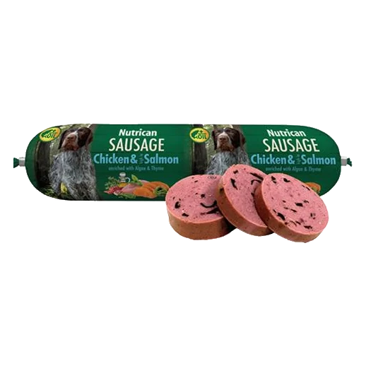 Saláma Nutrican Sausage Chicken & Salmon 800 g