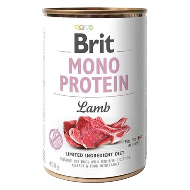 Brit Mono Protein Lamb 400 g konzerva