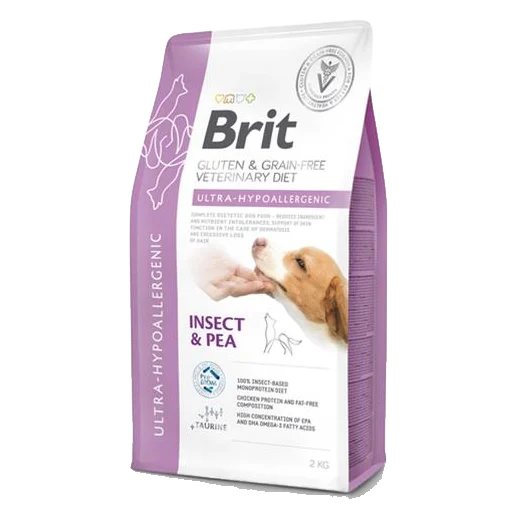 Brit Veterinary Diets GF dog Ultra-hypoallergenic 2 kg