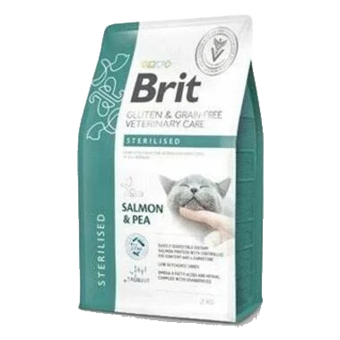 Brit Veterinary Diets GF cat Sterilised 2 kg