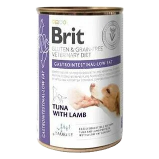 Brit Veterinary Diets GF dog Cans Gluten & Grain free Gastrointestinal-low fat 400 g