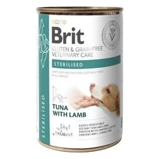 Brit Veterinary Diets GF dog Cans Gluten & Grain free Sterilised 400 g