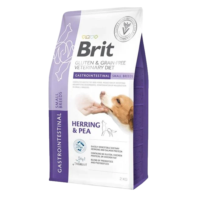 Brit Veterinary Diets GF dog Gastrointestinal small breeds 2 kg