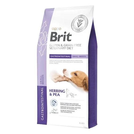Brit Veterinary Diets GF dog Gastrointestinal small breeds 6 kg