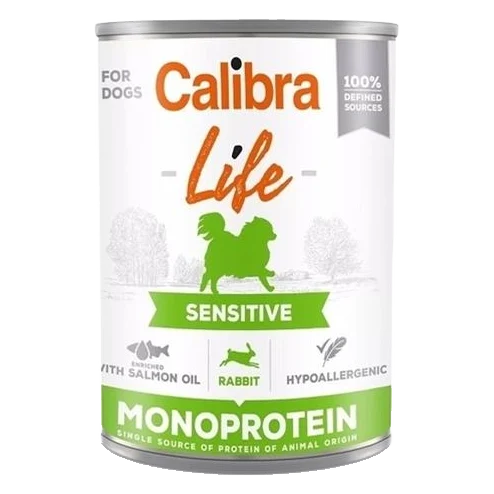 Calibra KONZERVA dog Adult Life sensitive Rabbit 6 x 400g