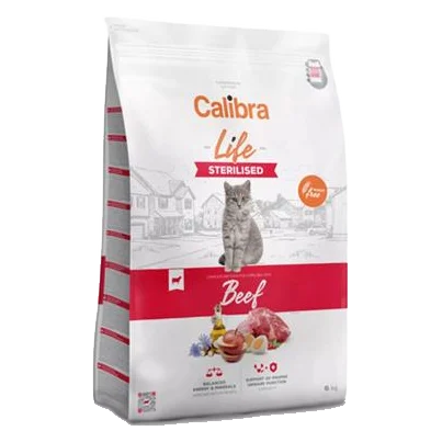 Calibra Cat Life Sterilised beef 6 kg