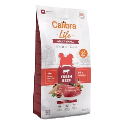 Calibra Dog Life Adult Small Fresh Beef 1,5 kg